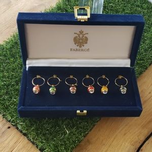 Faberge wine pendants